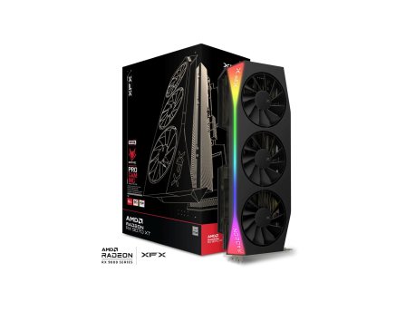XFX Mercury AMD Radeon RX 9070XT OC Gaming Edition with RGB 16GB 256 bit RX-97TRGBBB9