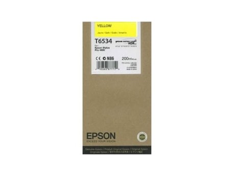EPSON T6534 žuti kertridž
