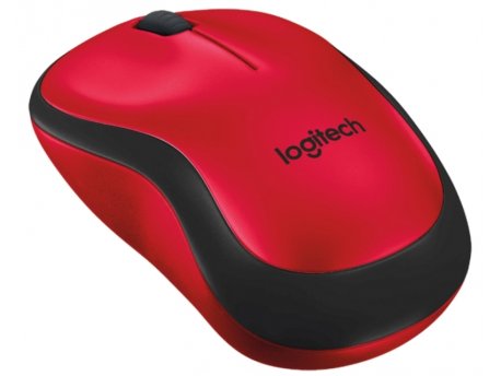 LOGITECH M220 Silent Wireless crveni miš