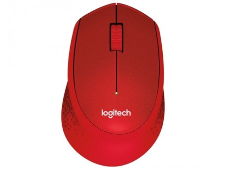LOGITECH M330 Silent Plus Wireless crveni miš