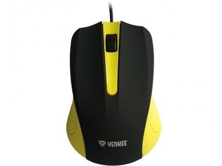 YENKEE YMS 1015YW Suva USB Optical žuti miš