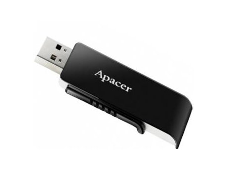 APACER 64GB AH350 USB 3.0 flash crni