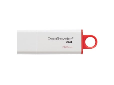 KINGSTON 32GB DataTraveler I Generation 4 USB 3.0 flash DTIG4/32GB crveno-beli
