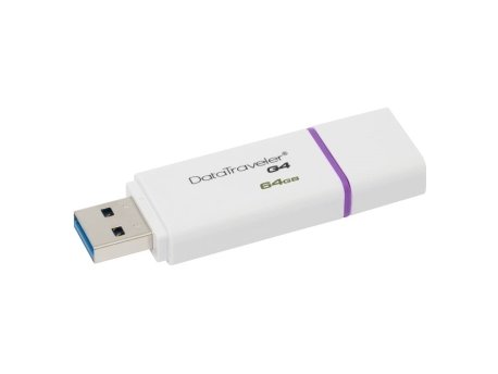 KINGSTON 64GB DataTraveler I Generation 4 USB 3.0 flash DTIG4/64GB ljubičasto-beli