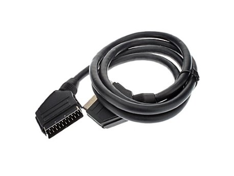 FAST ASIA Kabl Scart M/M 1.5m crni