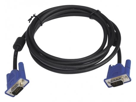 FAST ASIA Kabl VGA D-sub M/M 20m HQ feritno jezgro crni