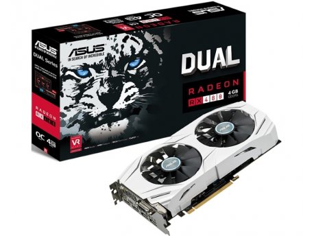 ASUS AMD Radeon RX 480 4GB 256bit DUAL-RX480-O4G
