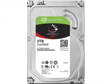 SEAGATE IronWolf Guardian for NAS, 3.5 / 2TB / SATA / 5900 rpm, ST2000VN004