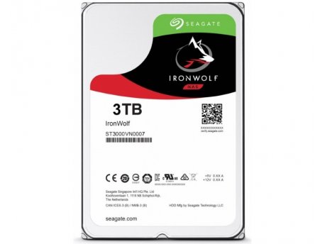 SEAGATE 3TB 3.5 inch SATA III 64MB ST3000VN007 IronWolf Guardian