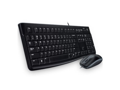 LOGITECH MK120 Desktop USB US tastatura + USB miš