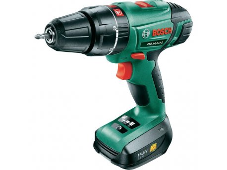 BOSCH zeleni alat PSB 14.4 Li-2, Akumulatorska vibraciona bušilica