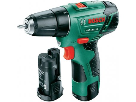 BOSCH zeleni alat BOSCH PSR 10.8 Li-2, Akumulatosrka bušilica-odvrtač