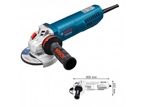 BOSCH plavi alat BOSCH GWS 12-125 CIPX, Profesionalna ugaona brusilica
