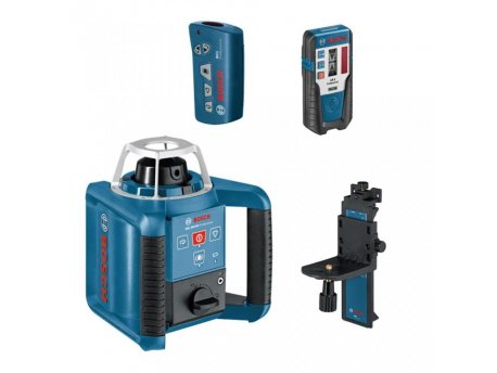BOSCH plavi alat BOSCH GRL 300HV + WM4, Rotacioni laser sa drzacem