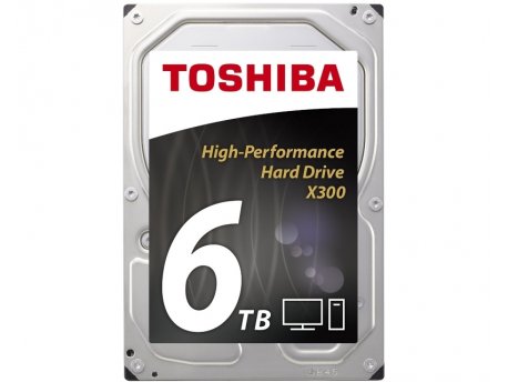 TOSHIBA 6TB 3.5 inch SATA III 128MB 7.200rpm HDWE160UZSVA X300 series bulk