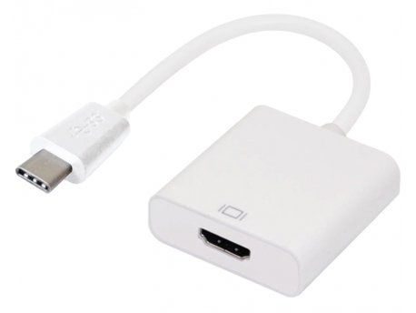 E-GREEN Adapter USB 3.1 tip C (M) - HDMI (F) beli