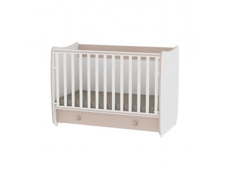 LORELLI BERTONI Drveni Krevetac Dream White/OAK (hrast)
