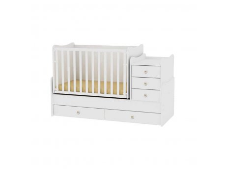 LORELLI BERTONI Drveni Krevetac Maxi Plus White