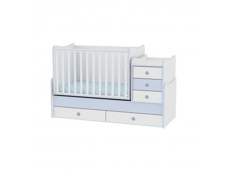 LORELLI BERTONI Drveni Krevetac Maxi Plus White-Blue