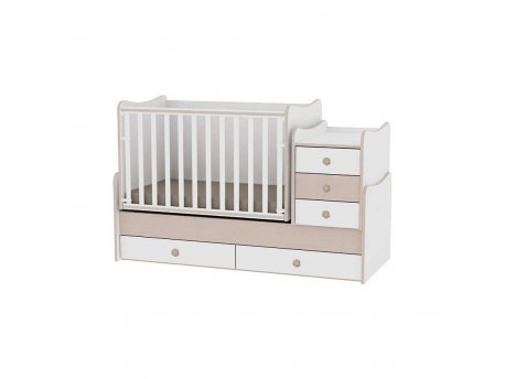LORELLI BERTONI Drveni Krevetac Maxi Plus White-Oak