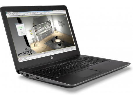 HP ZBook 15 G4 Mobile Workstation i7-7700HQ 8GB 256GB SSD nVidia Quadro M1200 4GB Win 10 Pro FullHD (Y6K19EA)