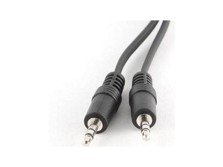 E-GREEN Kabl audio 3.5mm - 3.5mm M/M 1.5m crni