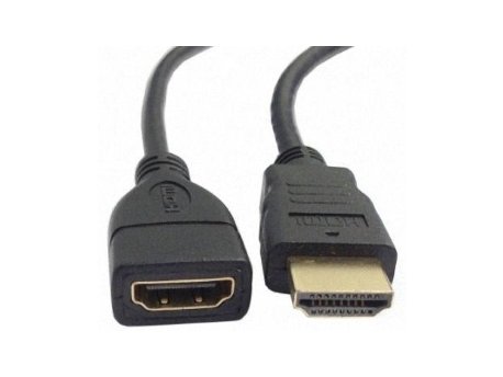 E-GREEN Kabl HDMI 1.4 M/F 1.5m produžni crni