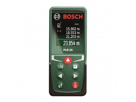BOSCH zeleni alat PLR 25, Laserski daljinomer