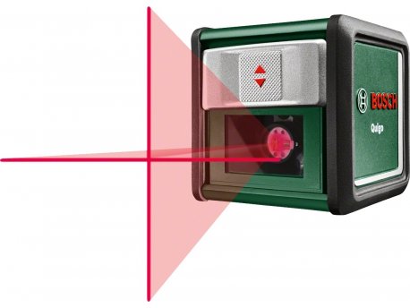 BOSCH zeleni alat QUIGO 3, Laser za ukrštene linije