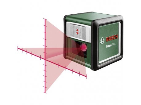 BOSCH zeleni alat Quigo PLUS, Laser za ukrštene linije