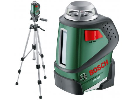 BOSCH zeleni alat PLL 360 SET, Samonivelušući laser za linije