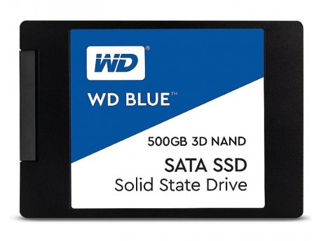 WESTERN DIGITAL 500GB 2.5 SATA III WDS500G2B0A Blue SSD