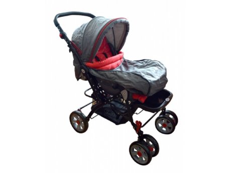 Puerri Kolica za bebe Switch crvena