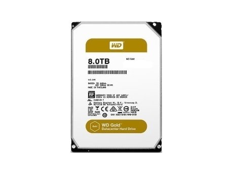 WESTERN DIGITAL 8TB 3.5 SATA III 256MB 7.200rpm WD8003FRYZ Gold