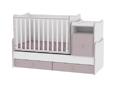 LORELLI BERTONI Drveni Krevetac Trend Plus White-Cappuccino