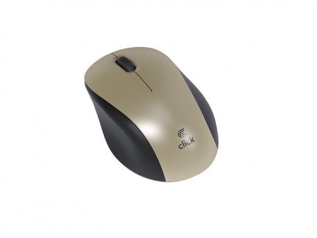 CLICK M-W2-W Miš bežični USB, zlatni (MW2WGL)