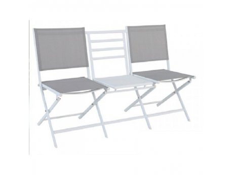 Green Bay VIESTE Balkon set metalni sto + 2 stolice OUTLET