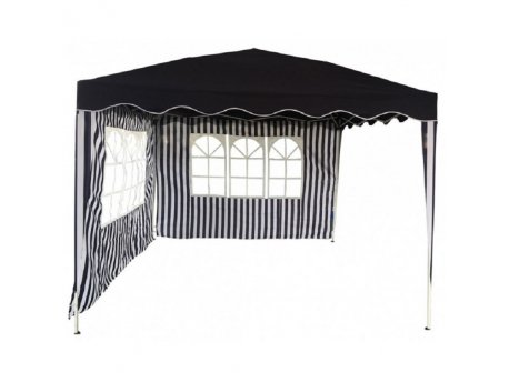 Green Bay GAZEBO Sklopiva tenda 3x3m sa 2 bocna panela plavo-bela