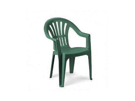 MWH DAS ORIGINAL KONA Bastenska stolica plasticna zelena