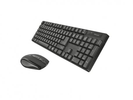 TRUST XIMO bezicni tastatura i mis crni (21132)