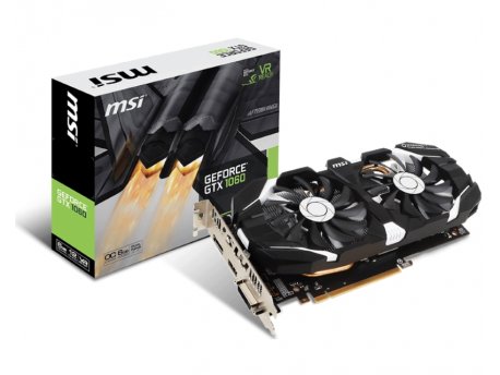 MSI NVidia GeForce GTX 1060 6GB 192bit GTX 1060 6GT OCV1