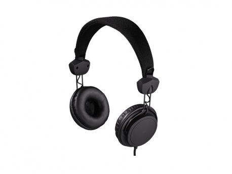 HAMA Stereo slušalice sa mikrofonom, JOY, na uho, crne