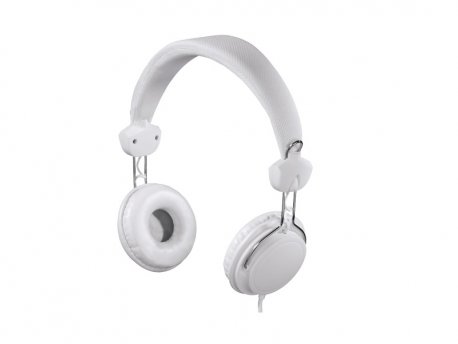 HAMA Stereo slušalice sa mikrofonom, JOY, na uho, bele