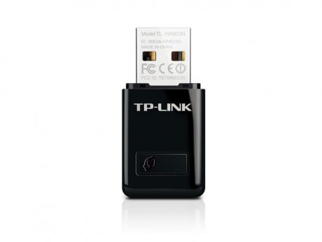 TP LINK Wi-Fi USB Adapter 300Mbps Mini, 1xUSB 2.0, WPS dugme, 2xinterna antena - TL-WN823N