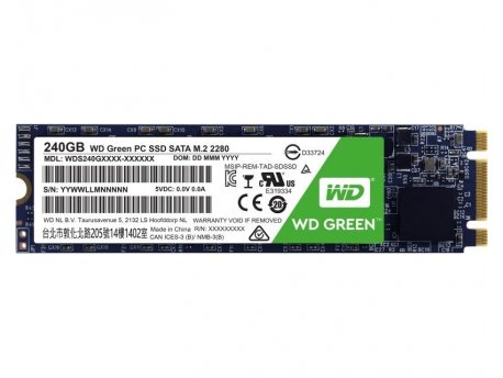 WESTERN DIGITAL 240GB M.2 SATA III WDS240G2G0B Green SSD