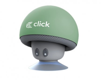 CLICK BS-R-M Zvucnik bluetooth Mushroom, pastelno zeleni - BSRMBG