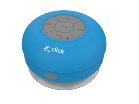 CLICK BS-R-WS Zvucnik bluetooth Waterproof Shower, plavi - BSRWSBL