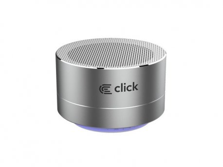 CLICK BS-R-A10 Zvucnik bluetooth Aluminium, srebrni - BSRA10S
