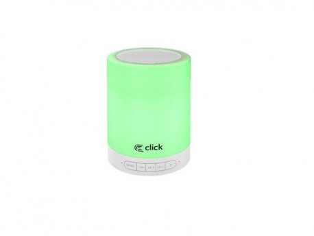 CLICK BS-R-L Zvucnik bluetooth Lampa, bela - BSRLW