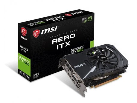 MSI VGA PCIe MSI GTX 1060 AERO ITX 3G OC